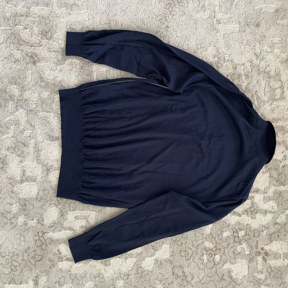 Corneliani virgin wool polo sweater size M - Picture 3 of 13